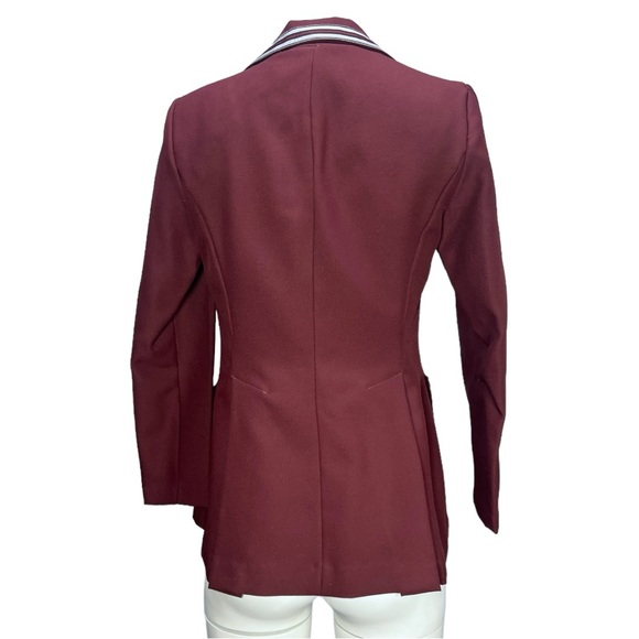 VTG 70's Burgundy Brown Watts Doin Blazer & matching Vest VTG Sz 7/8 - Picture 6 of 16